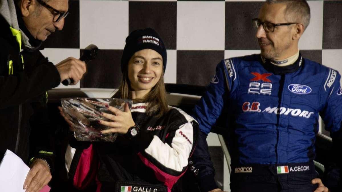 L'umbra Chiara Galli pronta per l'esordio nella stagione di rally: si parte il 14 aprile