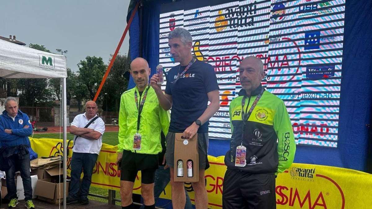 Nessuno tra i giornalisti corre come Domenico Cantarini! E' ancora lui il campione italiano di podismo della categoria!