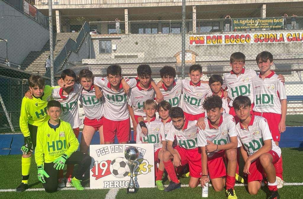 La squadra esordienti della Don Bosco ha trionfato nel "Modestini"