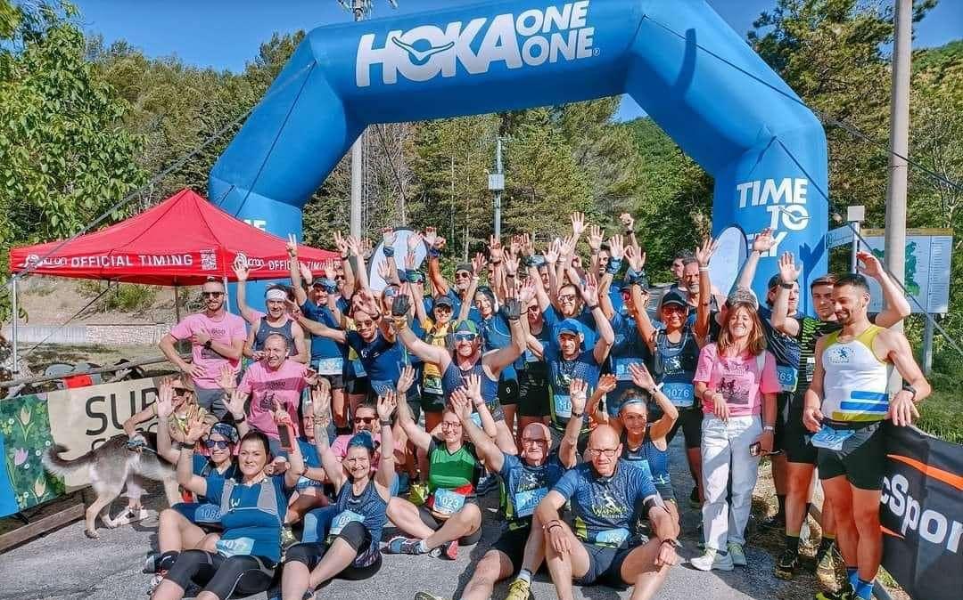 Il successo del "Subasio Crossing" correndo in una natura incontaminata