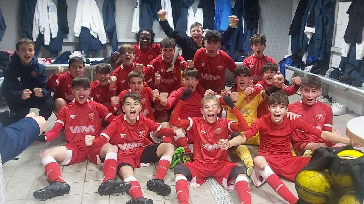L'Under 14 del Perugia batte il Pescara con i gol di Bendini ed Isidori