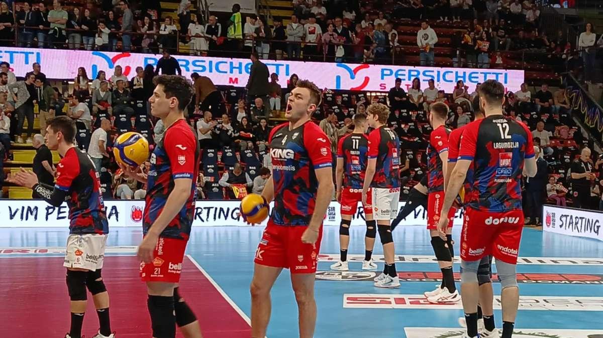 Sir Susa Vim Perugia-Cucine Lube Civitanova: 1-3 Civitanova va in Finale!!!!