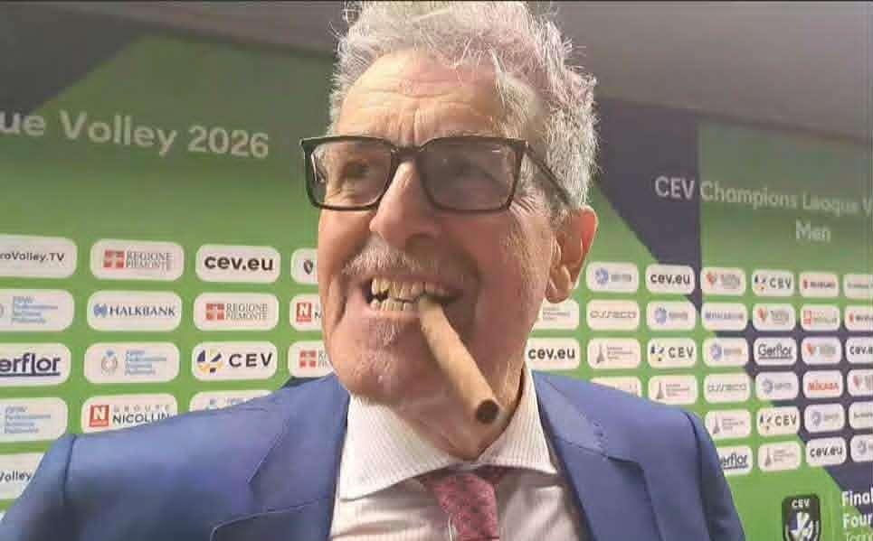 "Dopo la Champions League della Sir ora si va ad Ibiza a festeggiare!" Il presidente Gino Sirci offre a tutti la vacanza!
