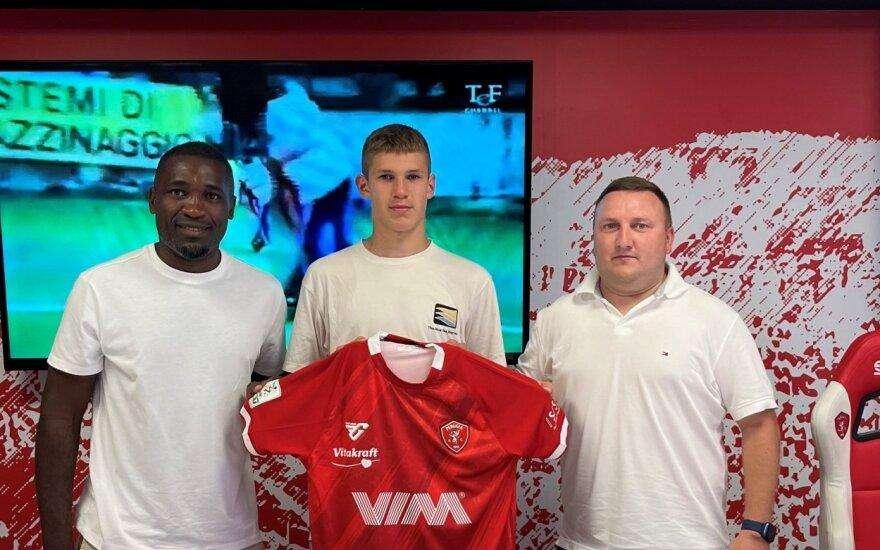 Il Perugia gioisce per la convocazione in nazionale di Adrian Lickunas