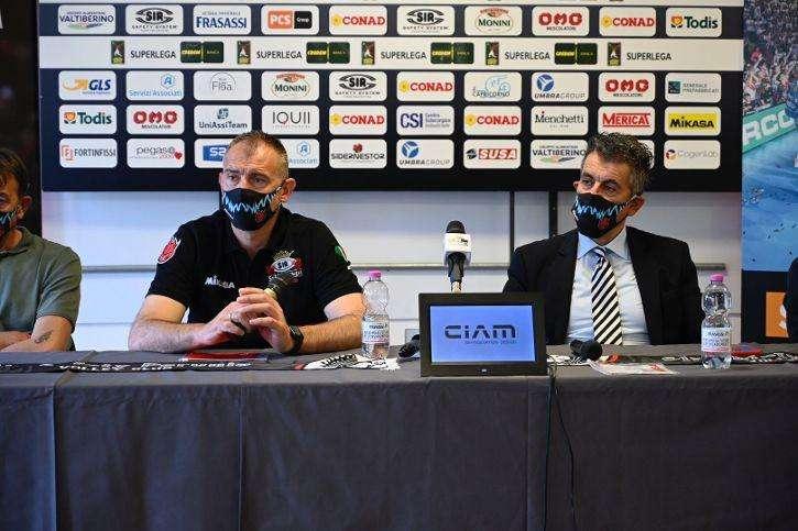 Nikola Grbic è tornato con un solo obiettivo: far vincere la Sir Safety Conad Perugia!