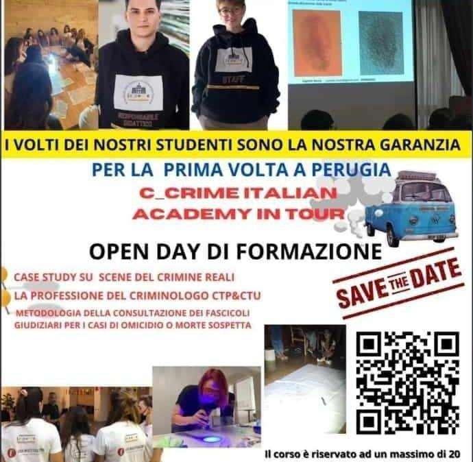 L'8 e 9 giugno si parlerà di criminologia a Perugia con Isabel Martina e Sara Olivieri