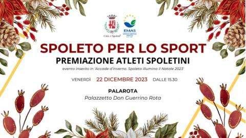 A Spoleto la premiazione degli atleti che si sono distinti nel corso dell'anno 