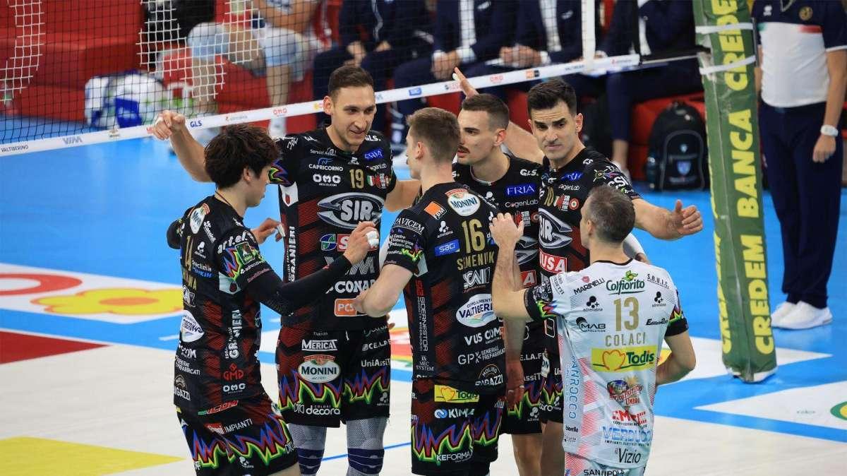 Domani la Sir Perugia impegnata in Francia in Champions League