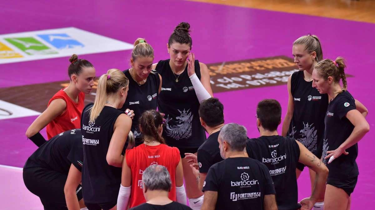 La Bartoccini domenica all'esordio in casa nell'A1 femminile di volley