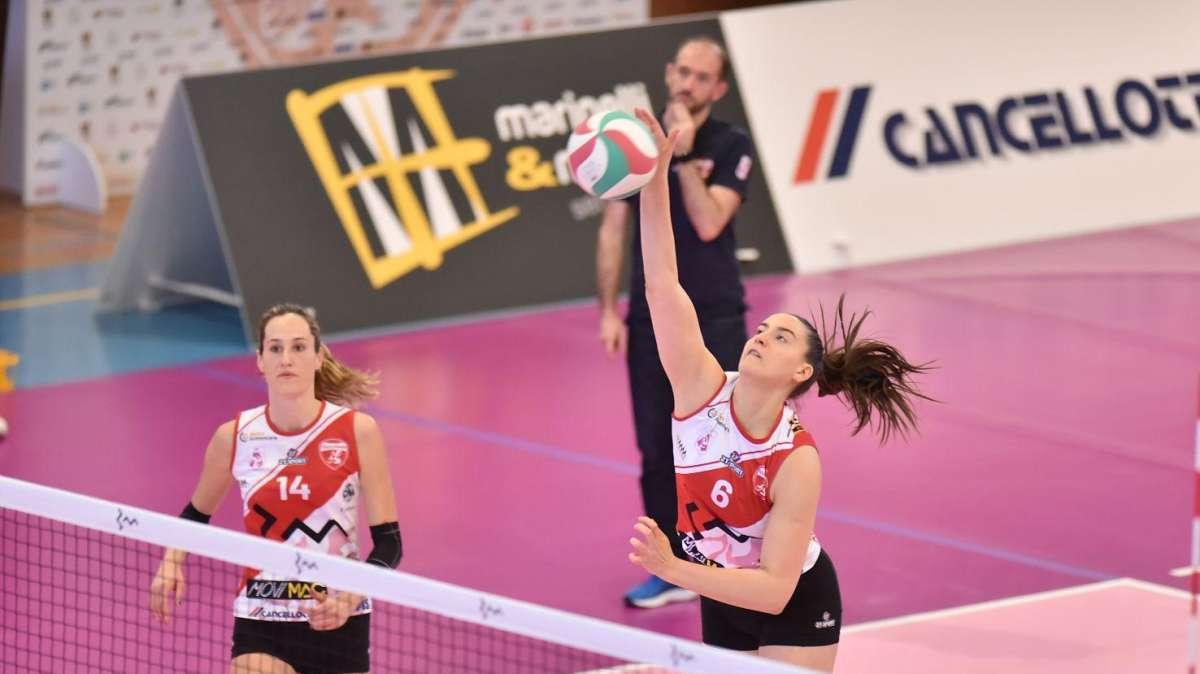 La 3M Pallavolo Perugia ormai virtualmente retrocessa dall'A2 femminile