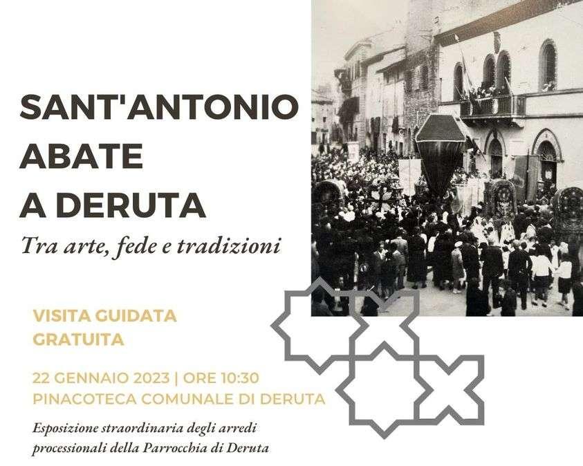 Una domenica da ricordare per Deruta: saranno esposti gli arredi processionali dei cortei per le celebrazioni di Sant'Antonio Abate 