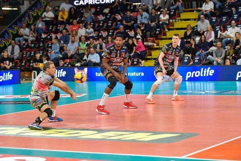 La Sir Susa Vim Perugia prepara la sfida con Monza di domenica