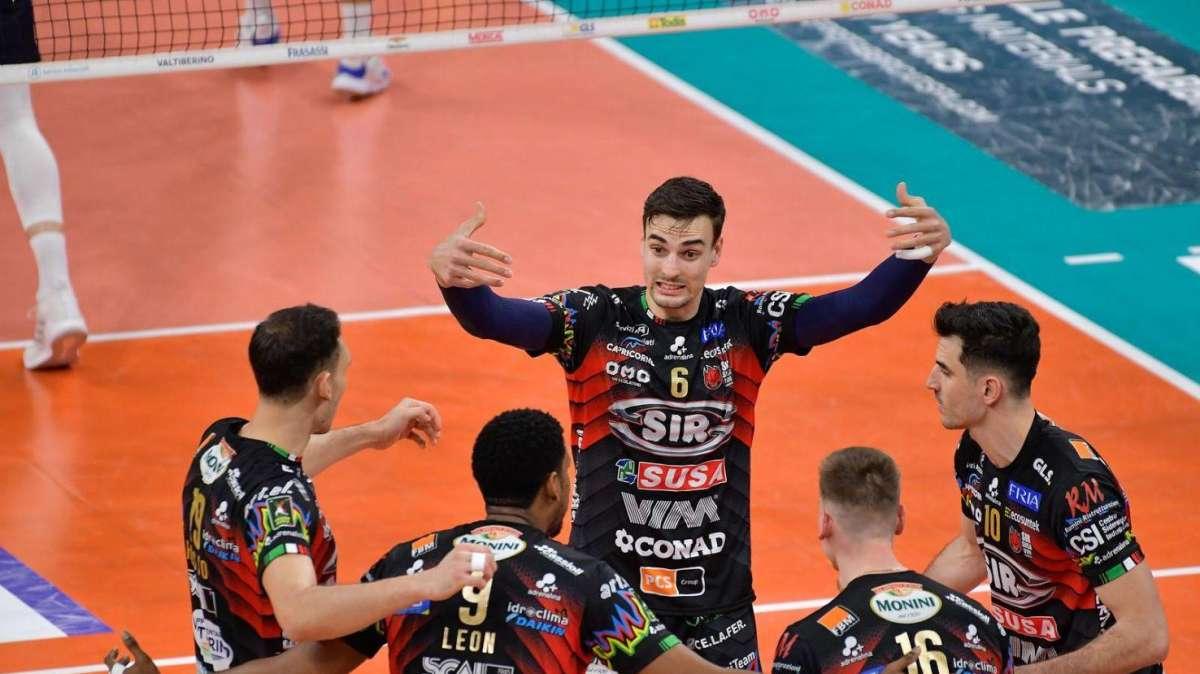 Alle 20.30 (LIVE su www.perugia24.net) si gioca Sir Susa Vim Perugia-Rana Verona
