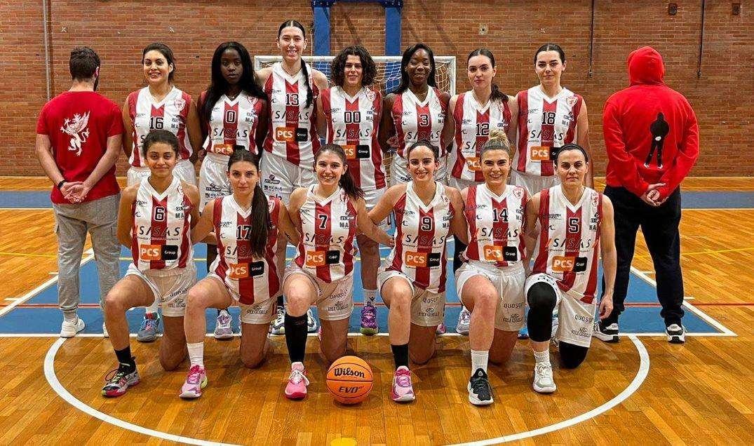 Oggi la Sisas Pallacanestro Perugia in campo contro l'Esquilino per puntare all'A2 femminile