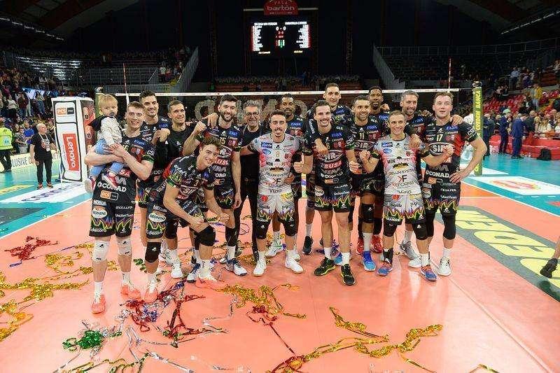 Così è andata la partita di ieri sera della Sir Susa Vim Perugia contro Catania
