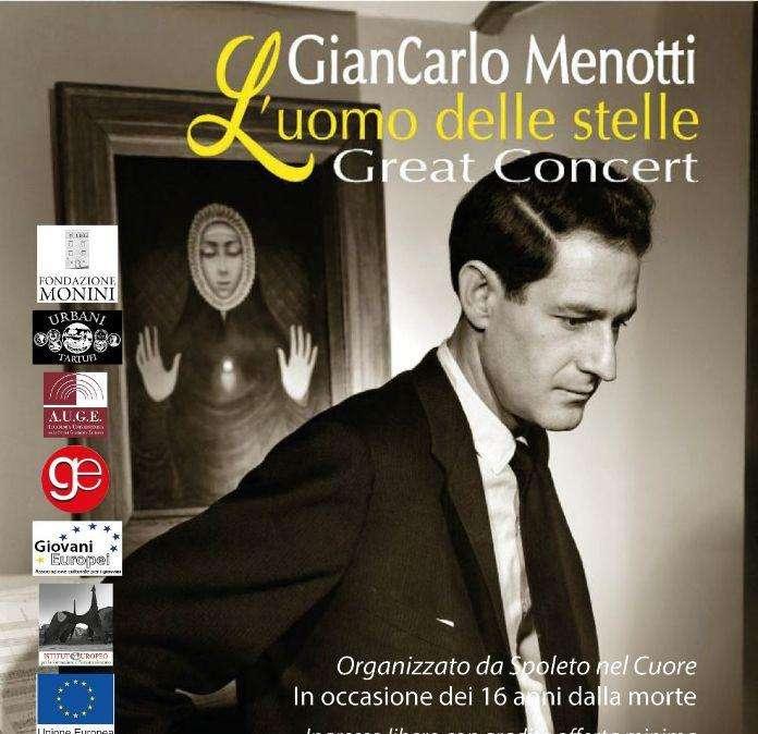 Sabato a Spoleto un concerto per il Grande Maestro Gian Carlo Menotti