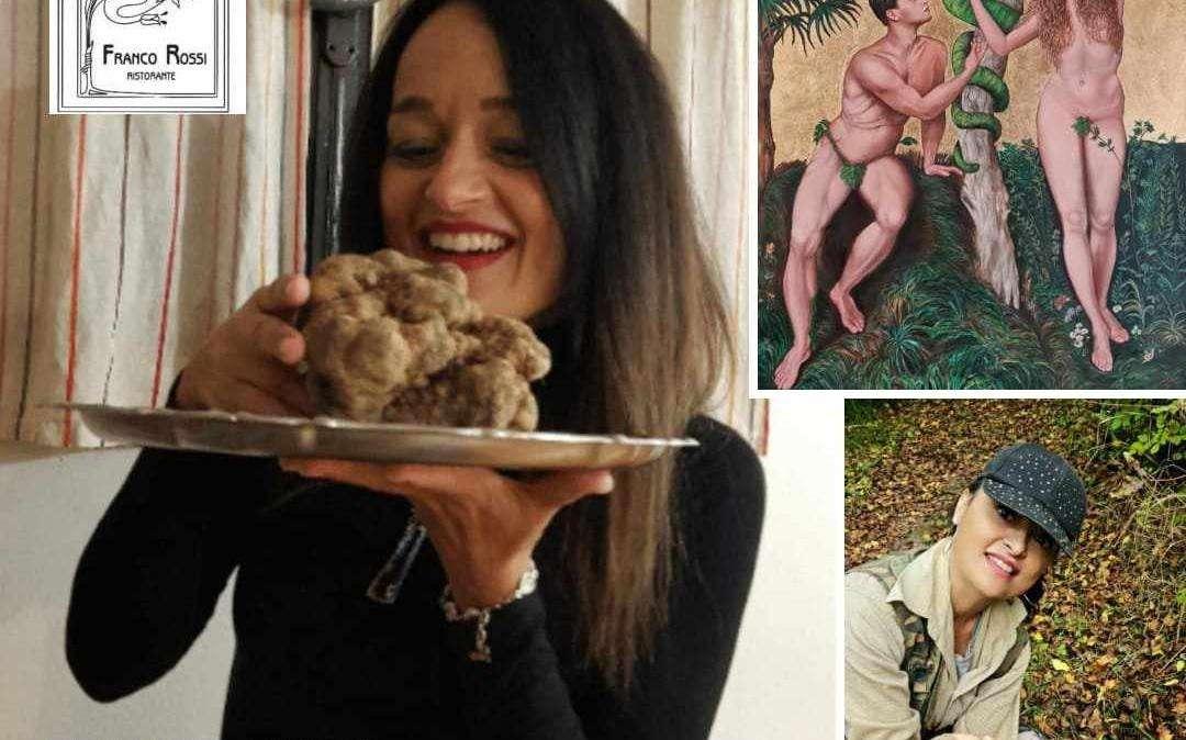 "Cena con l'artista tartufaia": l'artista umbra Moira Lena Tassi protagonista di un appuntamento... con il tartufo