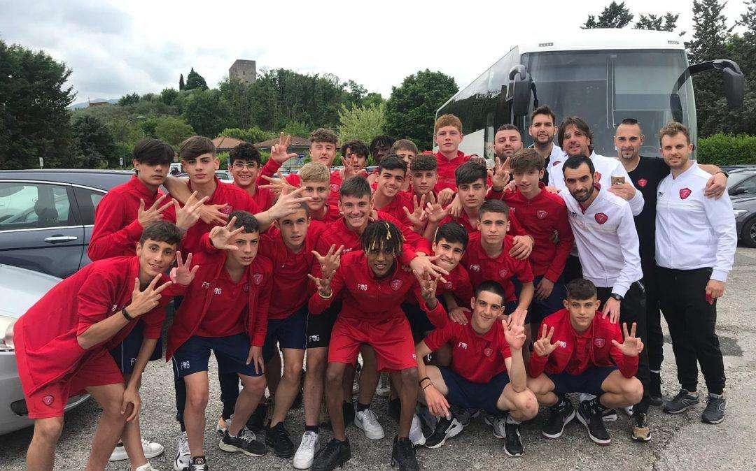 Che impresa per l'Under 15 del Perugia! Battuto in rimonta il Frosinone nel primo turno dei playoff scudetto!