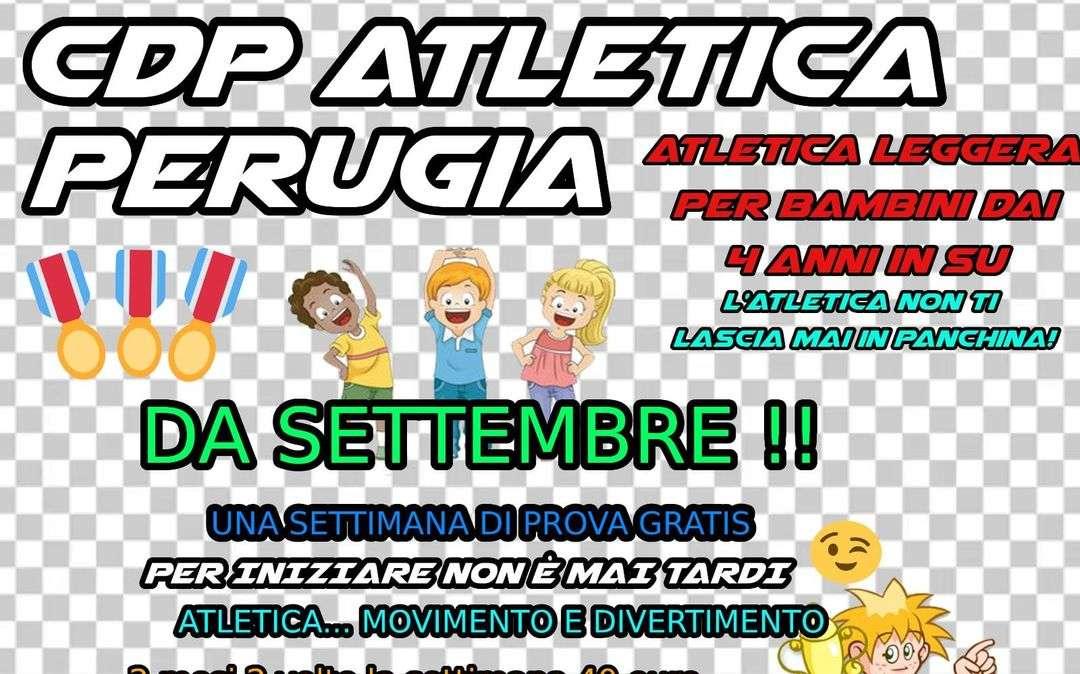 Sta per ripartire l'attività giovanile del Cdp Atletica Perugia non solo allo stadio Santa Giuliana