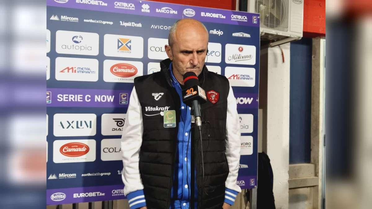 “Sono deluso dalla prestazione del Perugia: bisognerà fare tante valutazioni per l’anno prossimo"