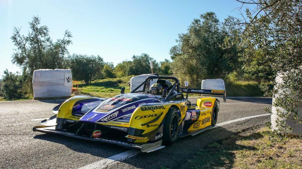 Simone Faggioli si è aggiudicato la vittoria nella cronoscalata La Castellana ad Orvieto