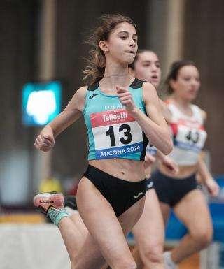 Solo applausi per la perugina Margherita Castellani, l'Under 18 oggi più veloce in Italia!