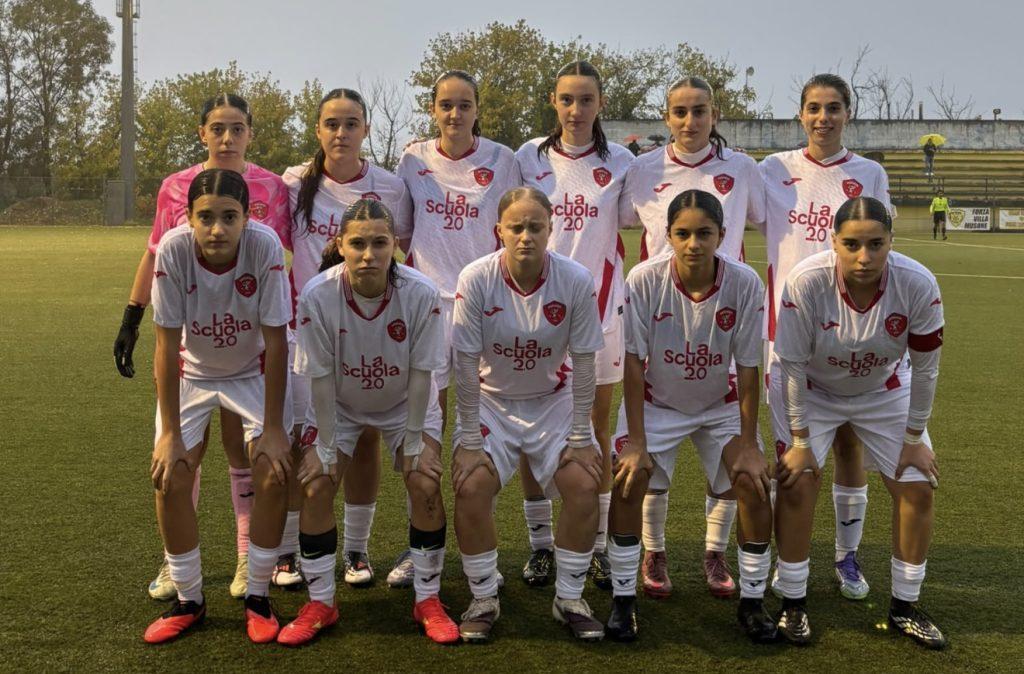 L'Under 17 del Perugia Calcio Femminile trionfa (6-1) in casa del Villa Musone