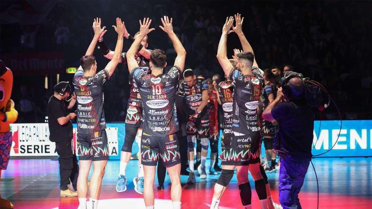 I numeri del successo della Sir Susa Vim Perugia nella final four della Coppa Italia di Bologna