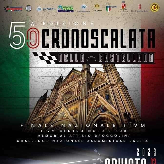 Il 15 ottobre c'è "La Castellana" del cinquantenario con la tradizionale cronoscala in auto
