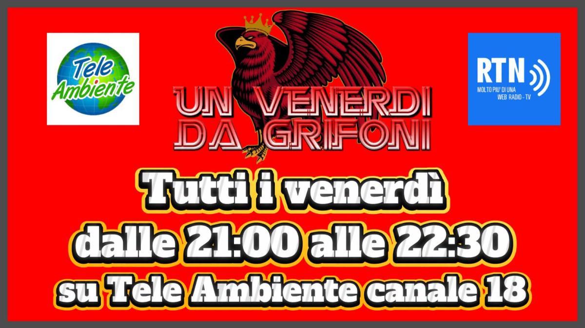 Venerdì 21 agosto riparte la trasmissione "Un venerdì da grifoni" dedicata dl Perugia