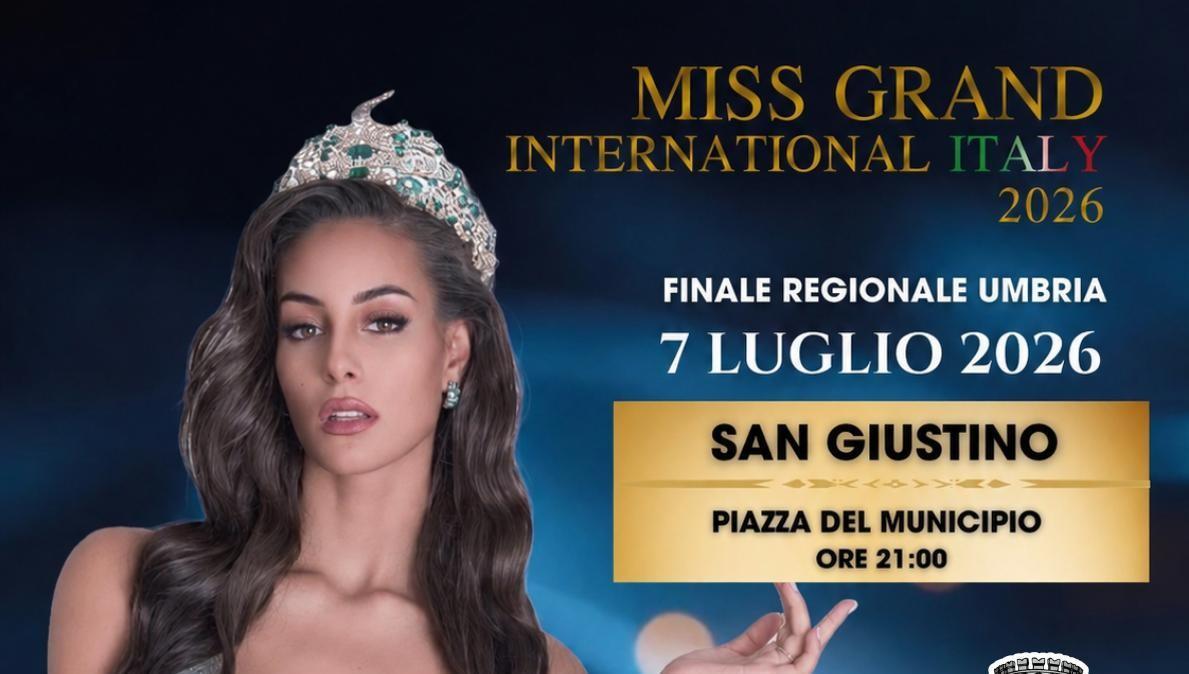 Stasera alle 21 in passerella a San Giustino la finale umbra di Miss Grand International Italy 2026