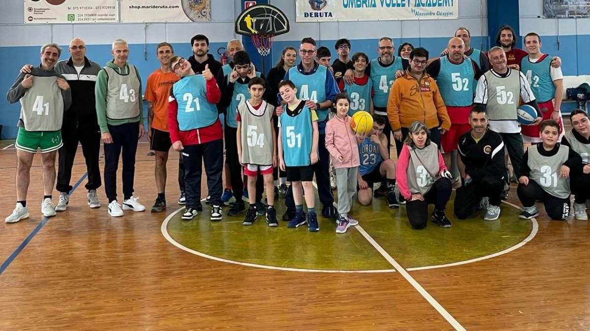 Sport e inclusivitá a Deruta: parte il progetto "Baskin"