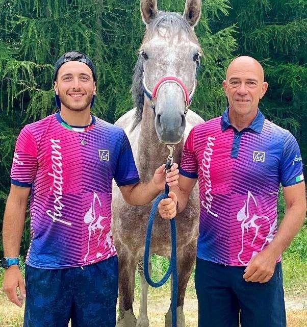 Vittoria per Gianluca Laliscia nell'endurance equestre a Tognon in sella ad Agylla