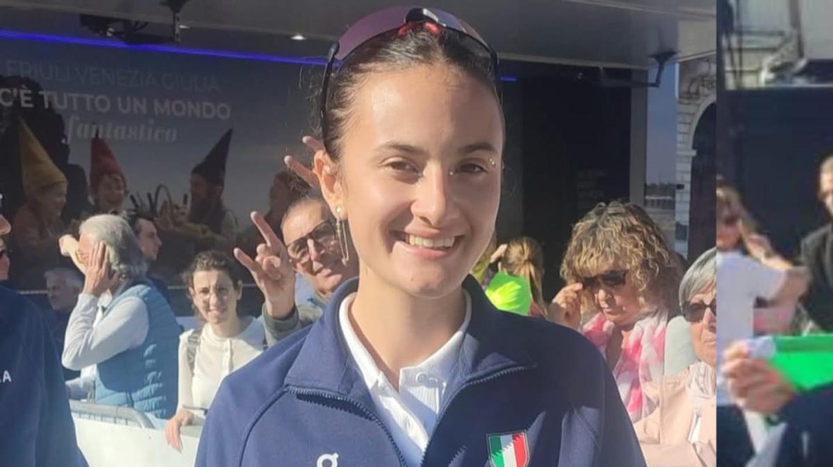 La perugina Laura Ribigini migliore tra le azzurre a Trieste decisiva per l'argento a squadre