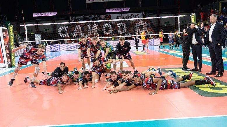 Così è andata la partita di ieri sera della Sir Safety Conad Perugia contro Vibo Valentia