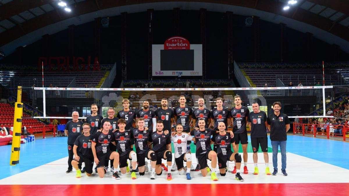 Così la vittoria della Sir Susa Vim Perugia in amichevole contro Cisterna