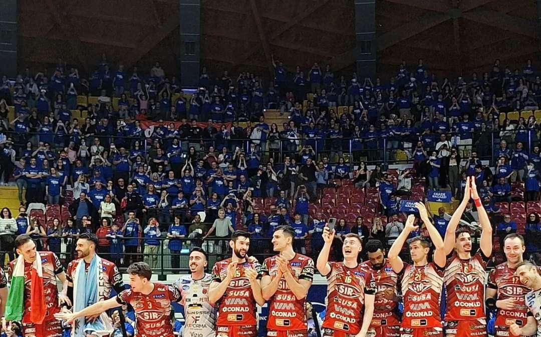 Stasera alle 22.30 su Umbria Tv c'è lo speciale scudetto della Sir Perugia 