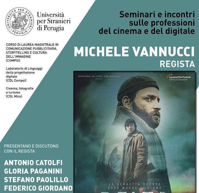 Mercoledì 29 marzo il regista Michele Vannucci ospite dell’Università per Stranieri di Perugia