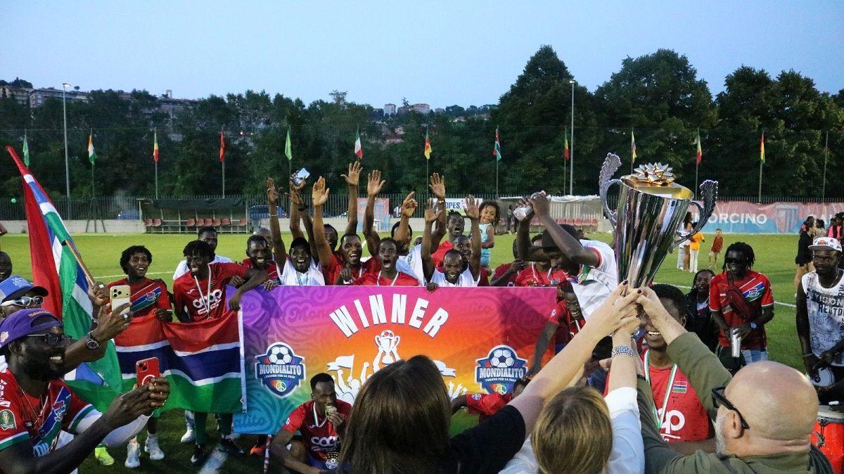 Il Gambia ha conquistato a Prepo il Mondialito per la Pace, battendo in finale la Costa d'Avorio