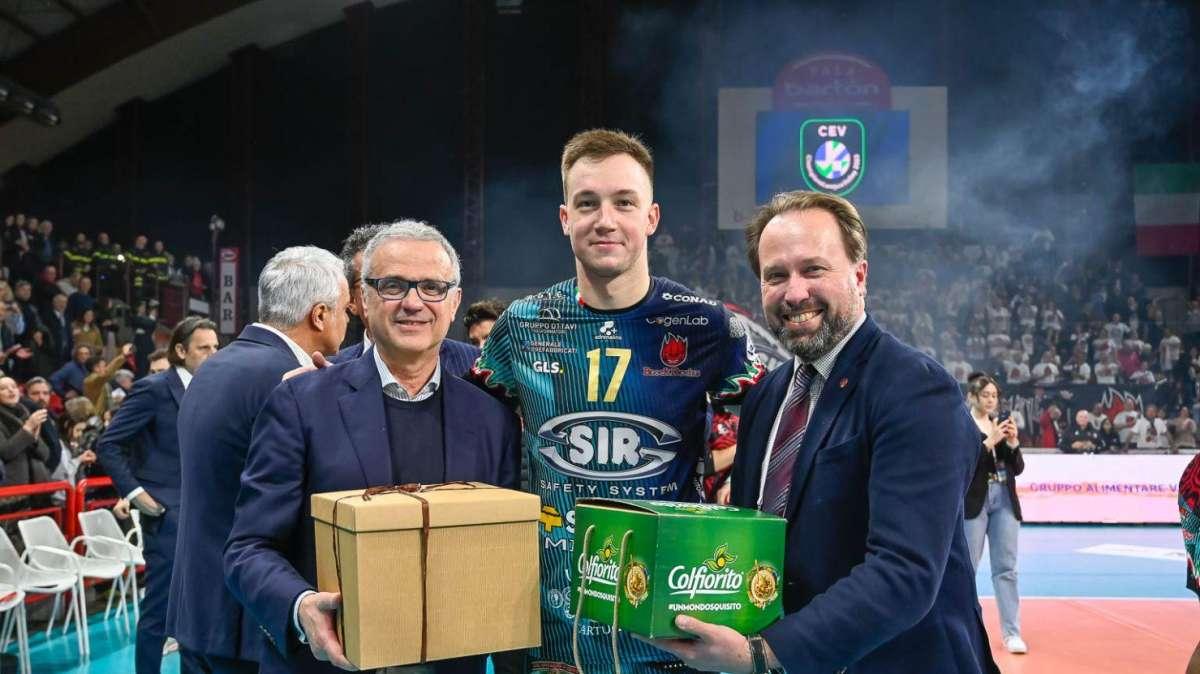 Notte da brividi nella Champions della Sir Perugia: ma è semifinale!
