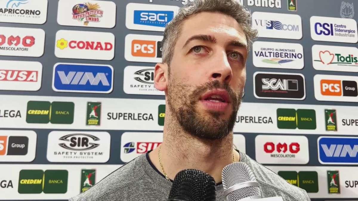 Davide Candellaro rimarrà anche la prossima stagione alla Sir Susa Vim Perugia