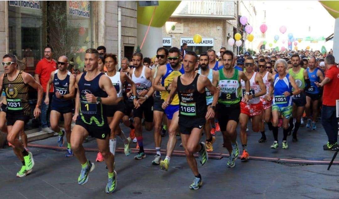 La grande festa di Foligno per la sua Mezza Maratona organizzata dall'Atletica Winner