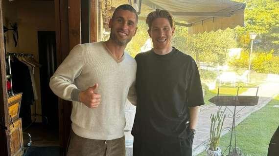 La stella del Manchester City, Kevin De Bruyne ospite a Solomeo