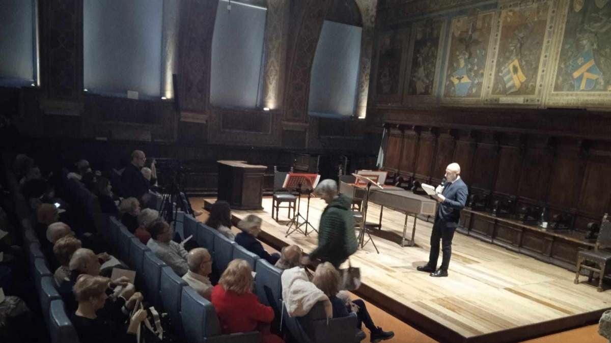 Gran successo alla Sala dei Notari di Perugia per il concerto proposto dall'associazione culturale Note Barocche