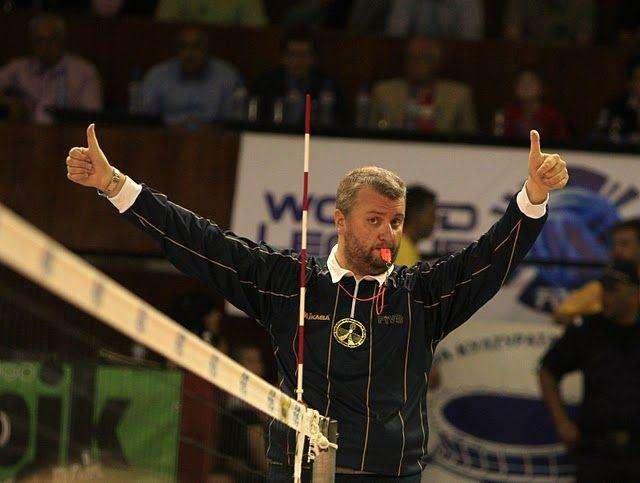Simone Santi domani arbitro della finale-scudetto di volley femminile! Quanti record per lui!