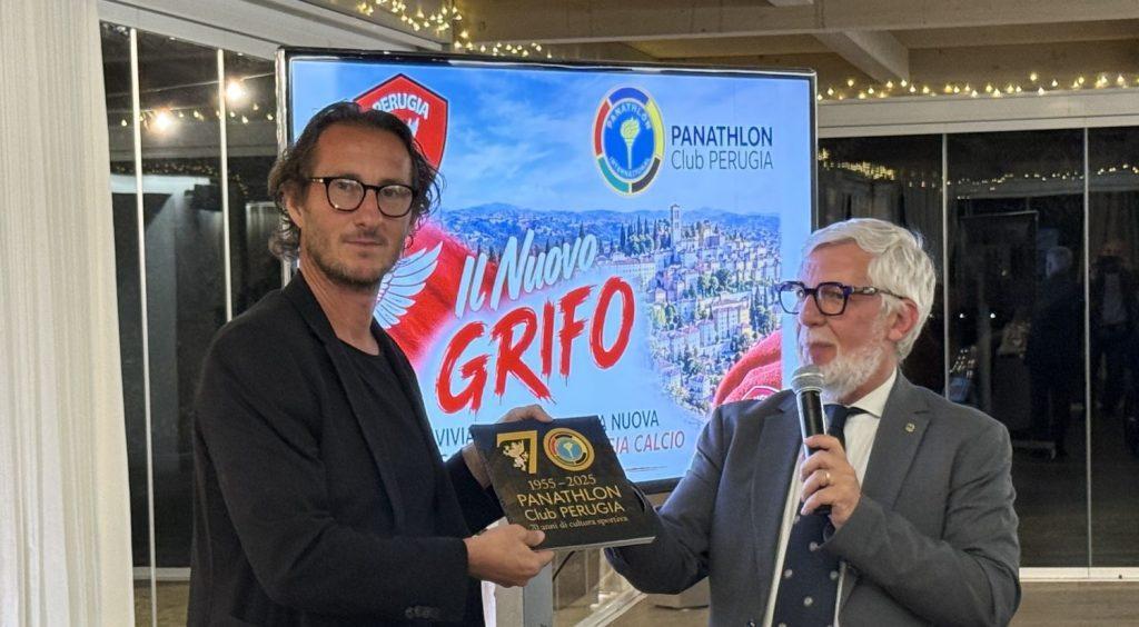 Il Panathlon Club ha festeggiato con grande entusiasmo il Perugia di ieri e di oggi