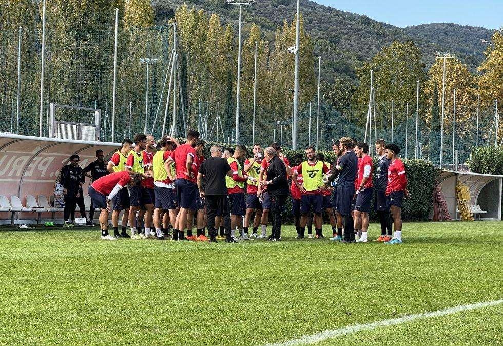 Il Perugia oggi riprende ad allenarsi in vista della sfida con il Sestri Levante