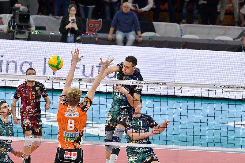 Il giorno dopo la vittoria contro Berlino in casa della Sir Perugia