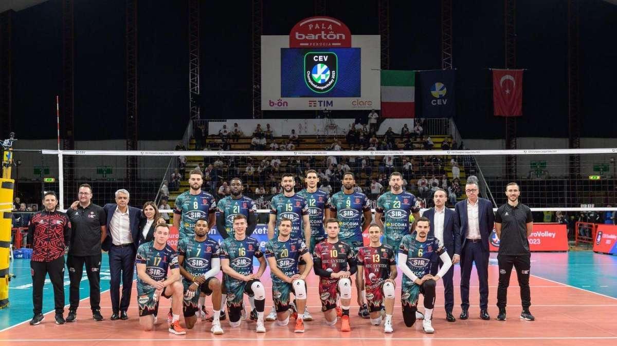 Per la Sir Safety domani l'impegno in Champions League a Berlino