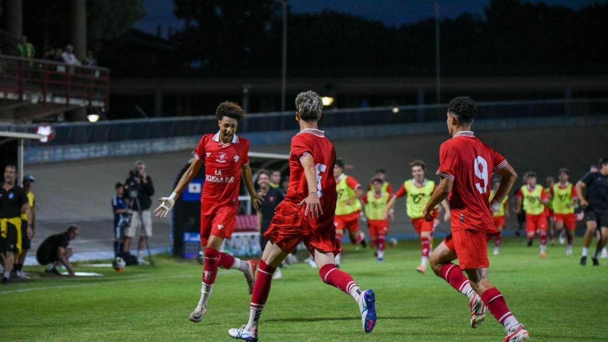 Trionfo! Il Perugia vince la finale del campionato Under 17 di Serie C battendo (2-1) l'Albinoleffe